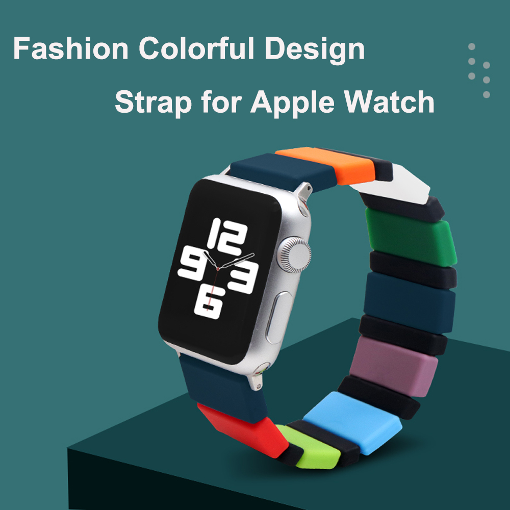 Silicone Strap for Apple Watch - مراجعة Smartwatch Accessories Shop وسعره