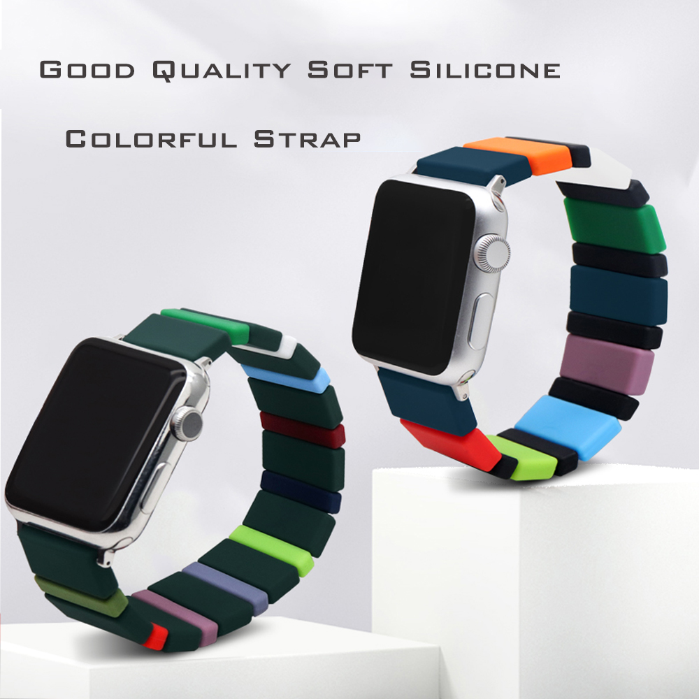 Silicone Strap for Apple Watch - مراجعة Smartwatch Accessories Shop وسعره