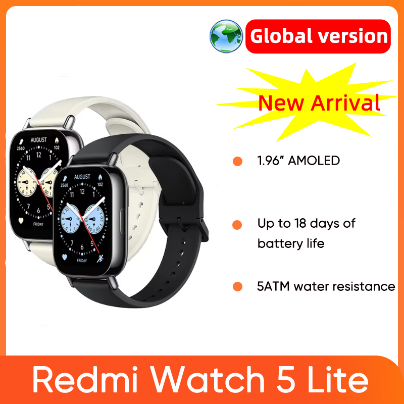 Xiaomi Redmi Watch 5 Lite Glob - مراجعة Smartwatch Face وسعره