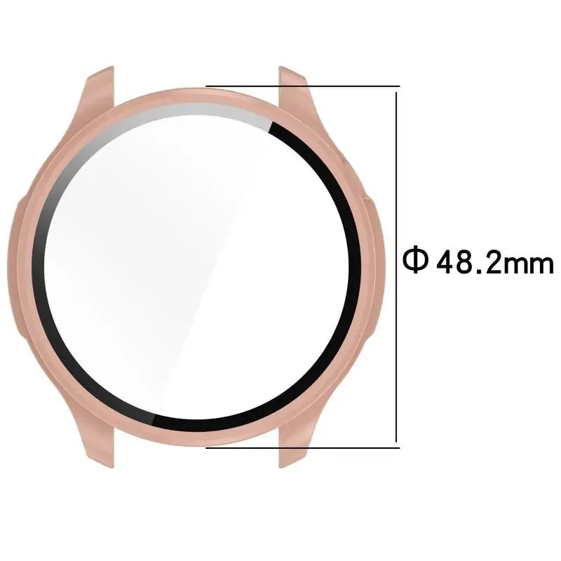 Tempered Glass Case For Amazfi - مراجعة Amazfit Smartwatch Accessories وسعره