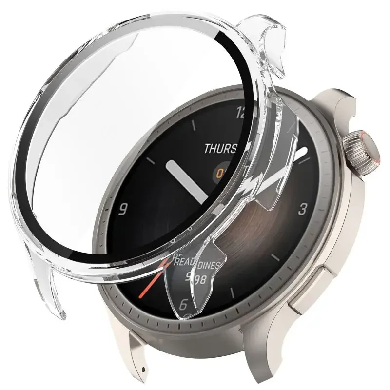 Tempered Glass Case For Amazfi - مراجعة Amazfit Smartwatch Accessories وسعره