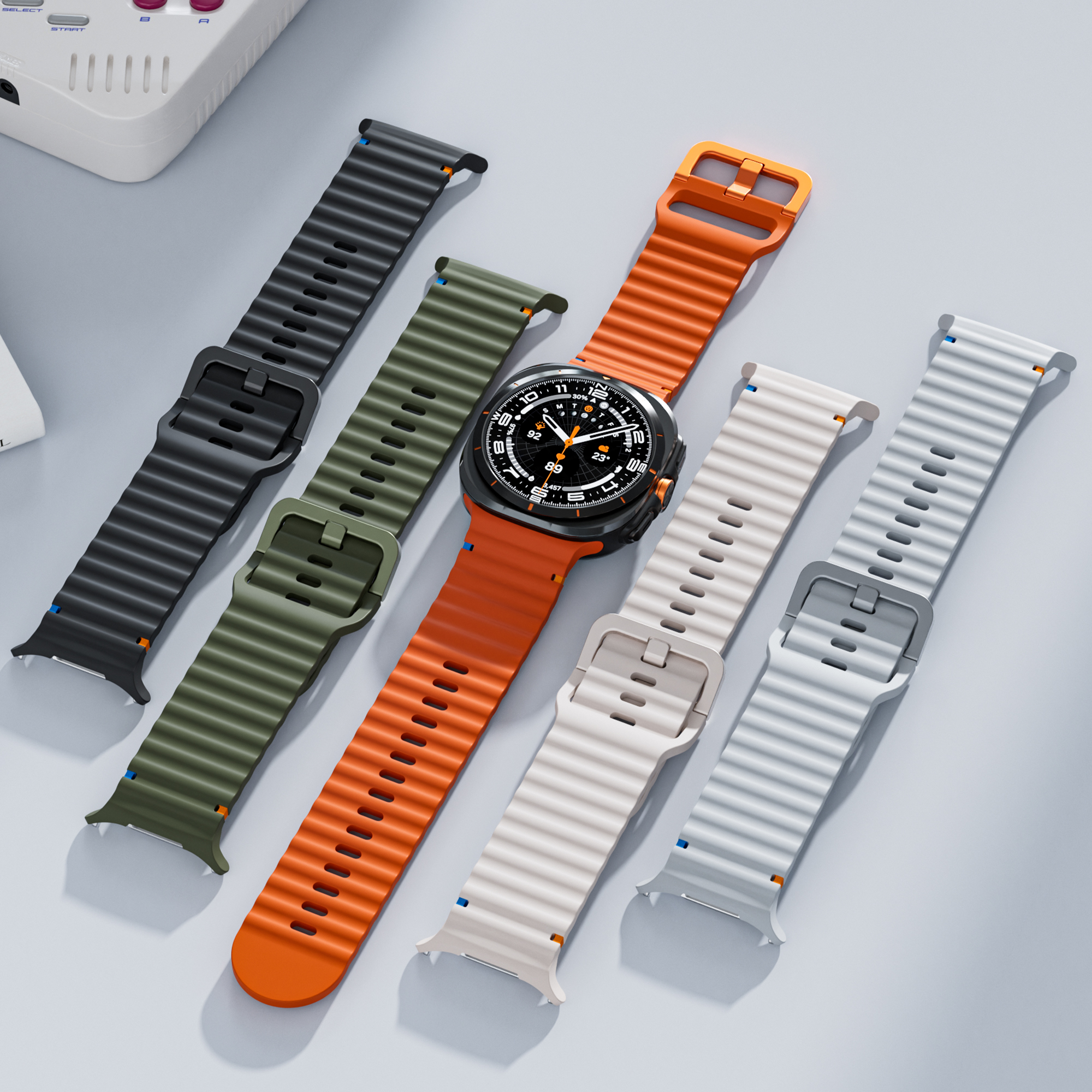 Band for Samsung Galaxy Watch  - مراجعة Samsung Smartwatch Ultra Accessories وسعره