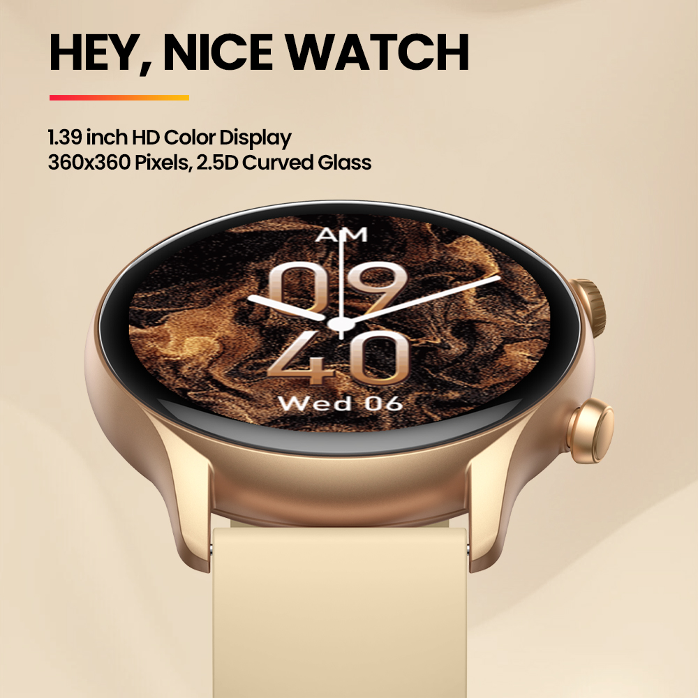 New Zeblaze Btalk 3 Plus Voice - مراجعة Smartwatch Face وسعره