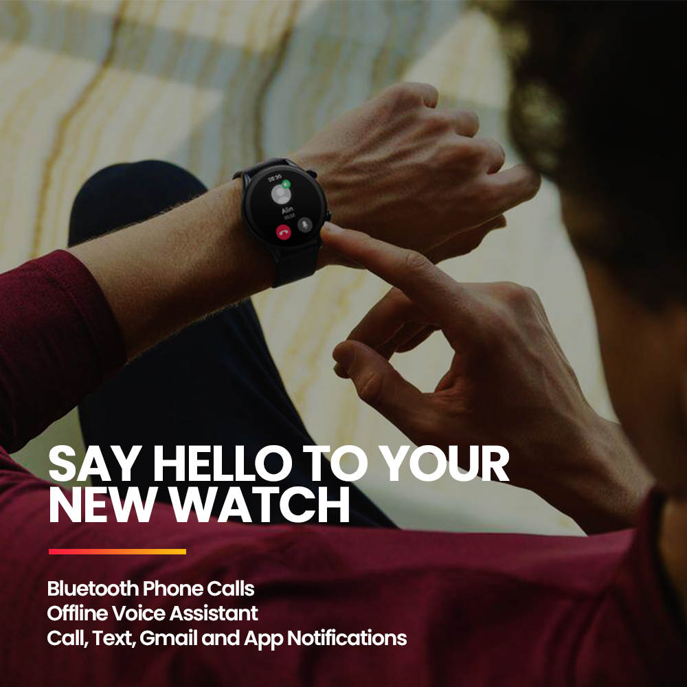 New Zeblaze Btalk 3 Plus Voice - مراجعة Smartwatch Face وسعره