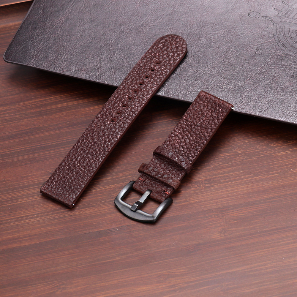 22mm Genuine Calfskin Leather  - مراجعة Smartwatch Accessories Shop وسعره