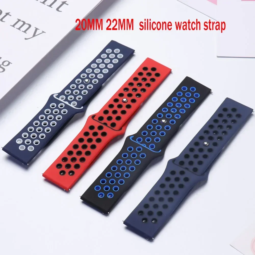 22MM 20mm Silicone Strap For X - مراجعة Xiaomi Smartwatch S4 Accessories وسعره