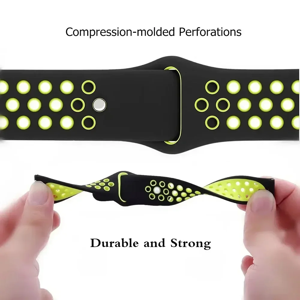 22MM 20mm Silicone Strap For X - مراجعة Xiaomi Smartwatch S4 Accessories وسعره