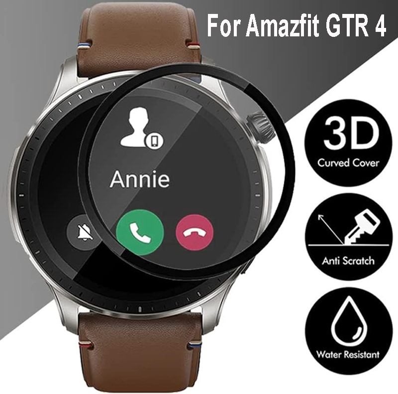 For Amazfit GTR 4 Screen Prote - مراجعة Amazfit Smartwatch Accessories وسعره