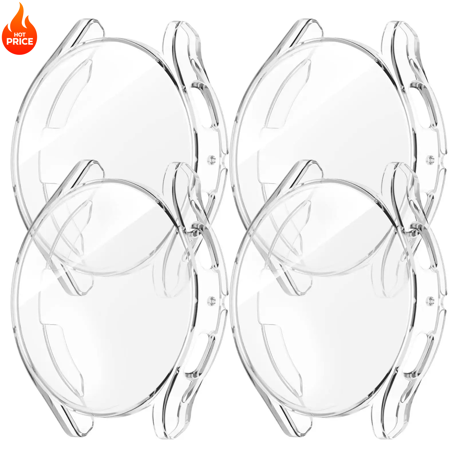 1-4pcs Case for Samsung Galaxy - مراجعة Accessories For Galaxy Watch 5 وسعره