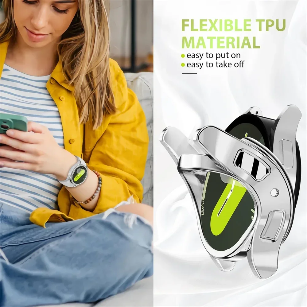 1-4pcs Case for Samsung Galaxy - مراجعة Accessories For Galaxy Watch 5 وسعره