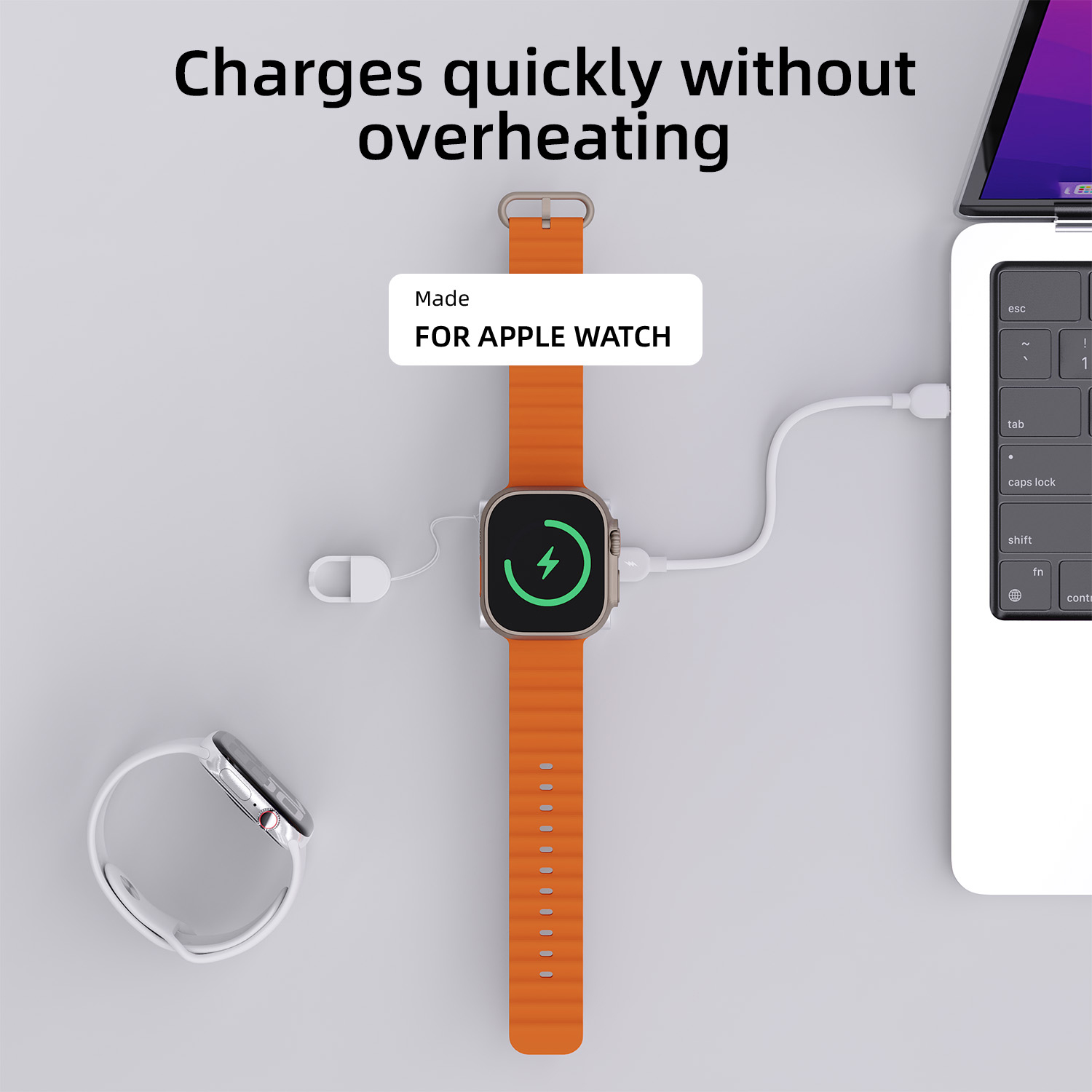 Bonola Magnetic Watch Wireless - مراجعة Watch Charger Cable وسعره