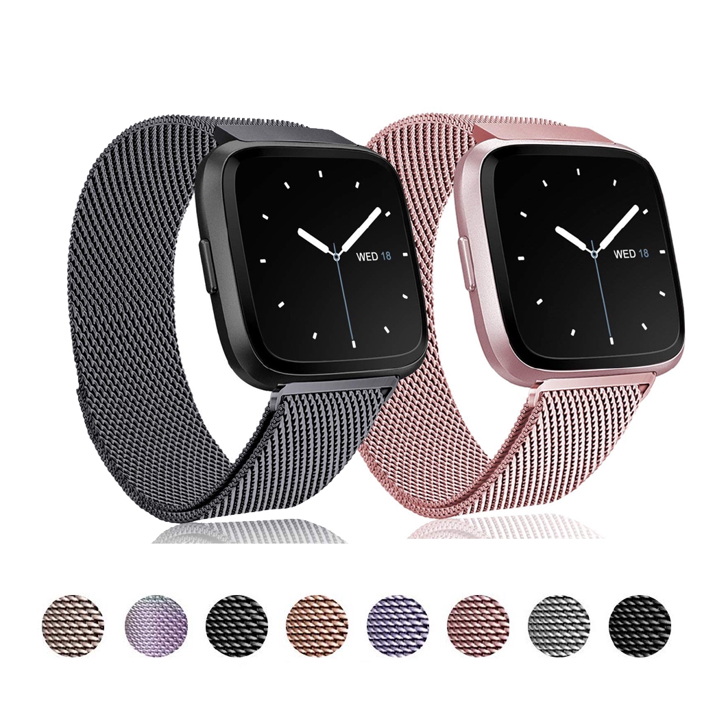 Milanese Mesh Band Strap for F - مراجعة Stainless Mesh Band وسعره