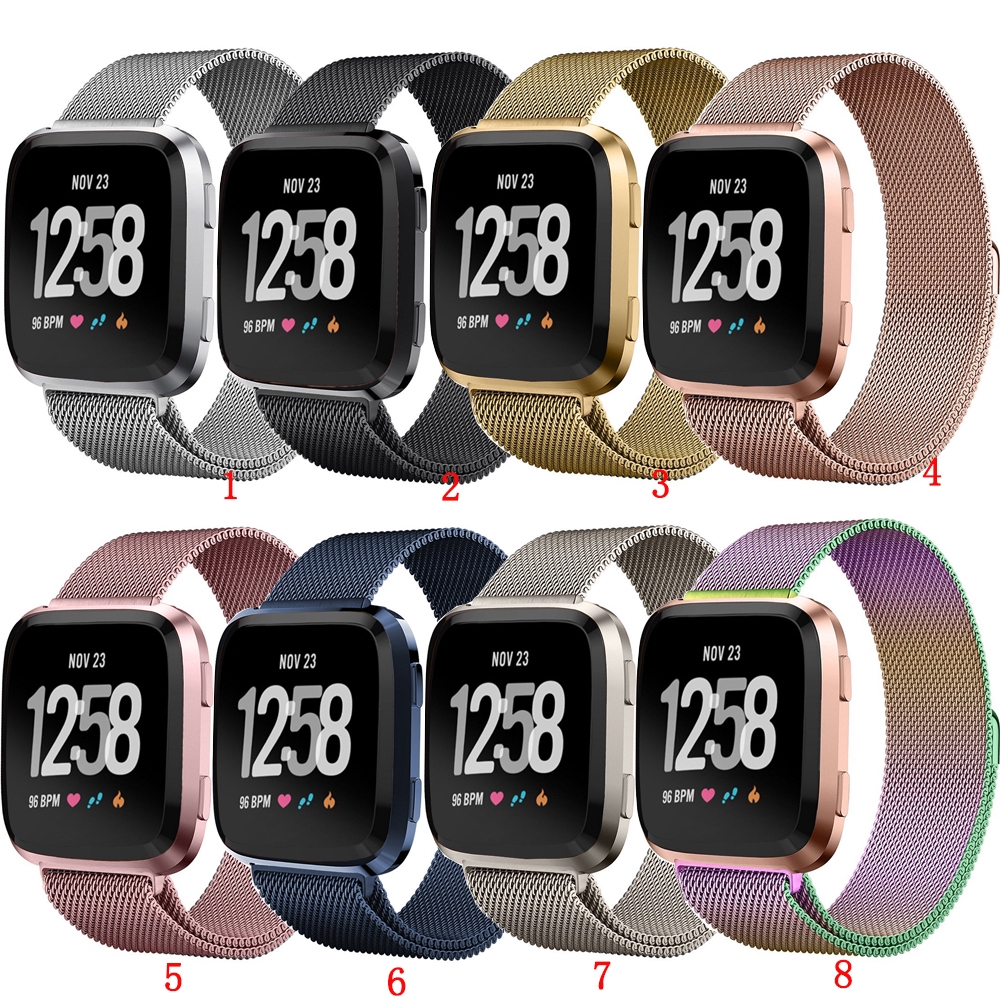 Milanese Mesh Band Strap for F - مراجعة Stainless Mesh Band وسعره