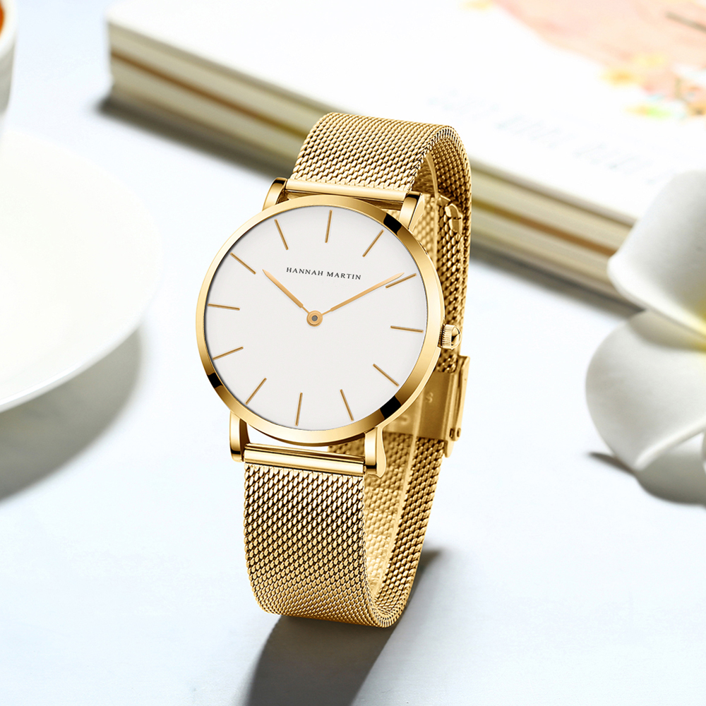 2023 New Women Bracelet Watch  - مراجعة Stainless Mesh Band وسعره