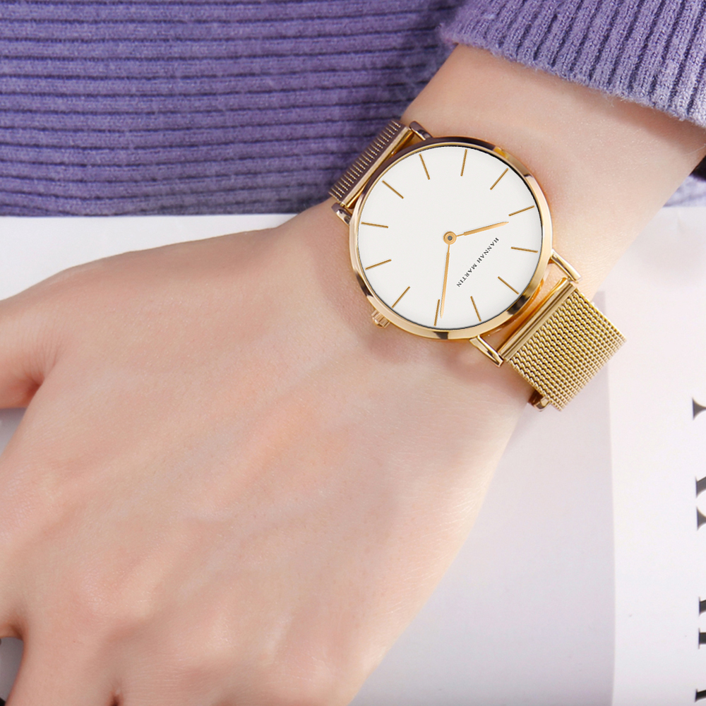 2023 New Women Bracelet Watch  - مراجعة Stainless Mesh Band وسعره