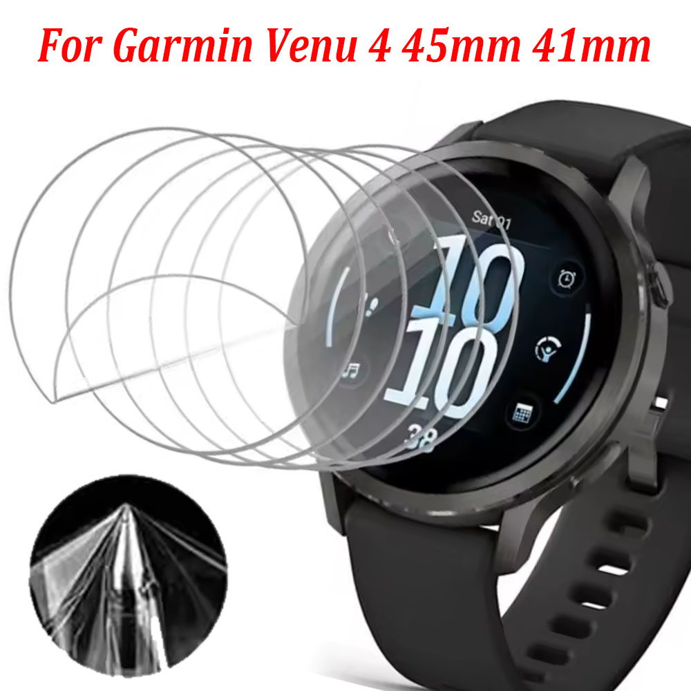 1-3PCS Soft Screen Protector F - مراجعة Garmin Smartwatch Accessories وسعره