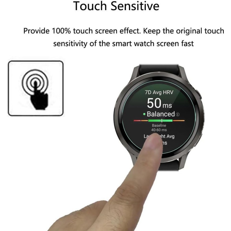 1-3PCS Soft Screen Protector F - مراجعة Garmin Smartwatch Accessories وسعره