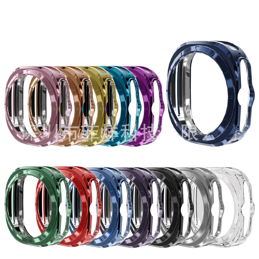 Plating Case Cover For Samsung - مراجعة Samsung Smartwatch Ultra Accessories وسعره