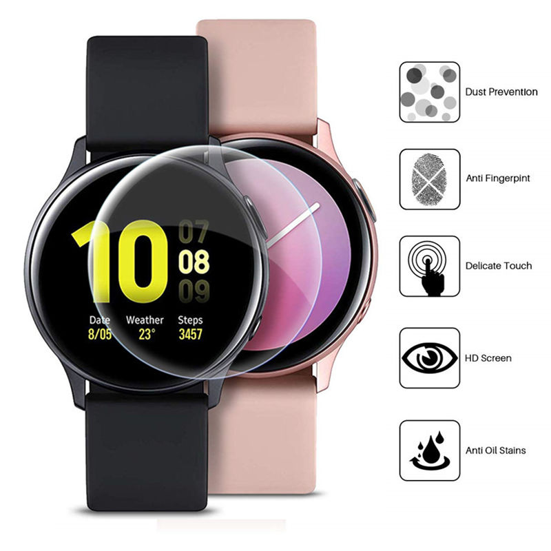 2pcs Full Protective film For  - مراجعة Samsung Smartwatch Ultra Accessories وسعره
