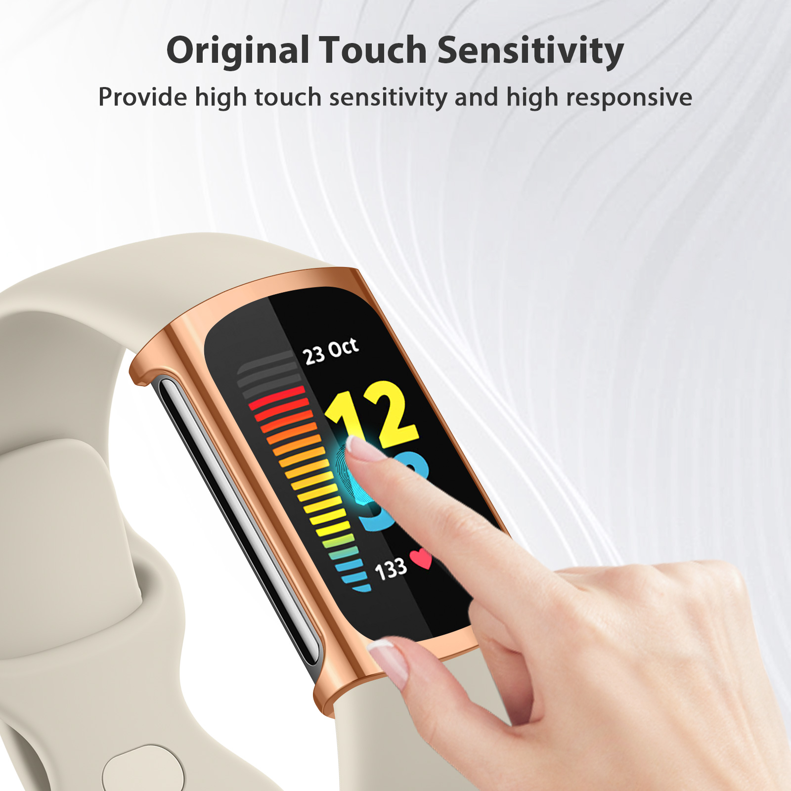 Soft TPU Case For Fitbit Charg - مراجعة Garmin Smartwatch Accessories وسعره