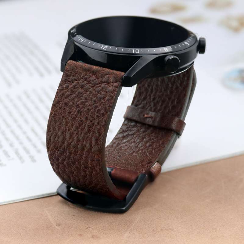 Italian Calfskinl 22mm Watch S - مراجعة Smartwatch Accessories Shop وسعره
