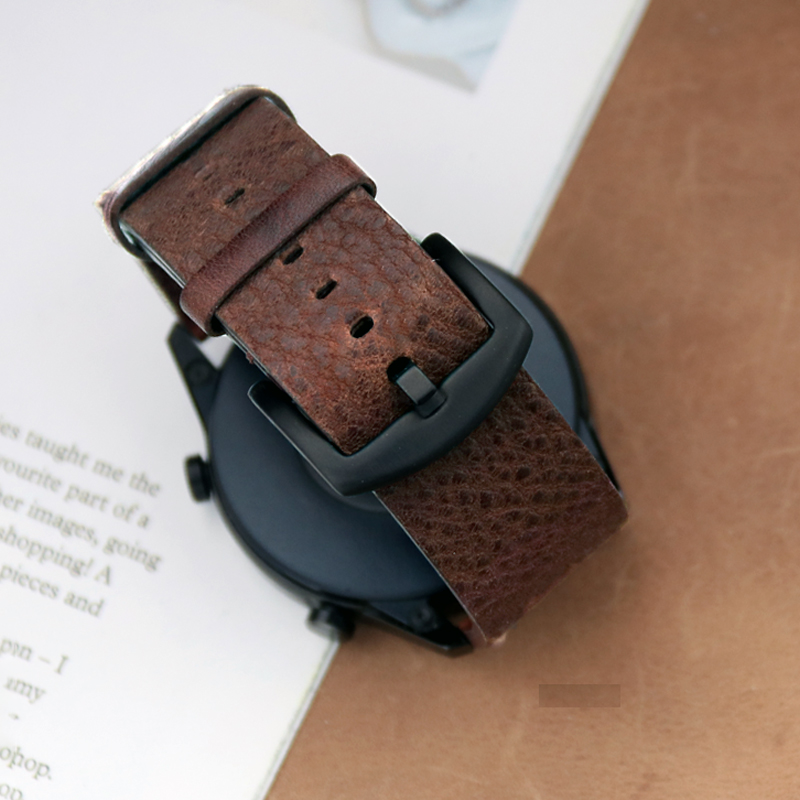 Italian Calfskinl 22mm Watch S - مراجعة Smartwatch Accessories Shop وسعره