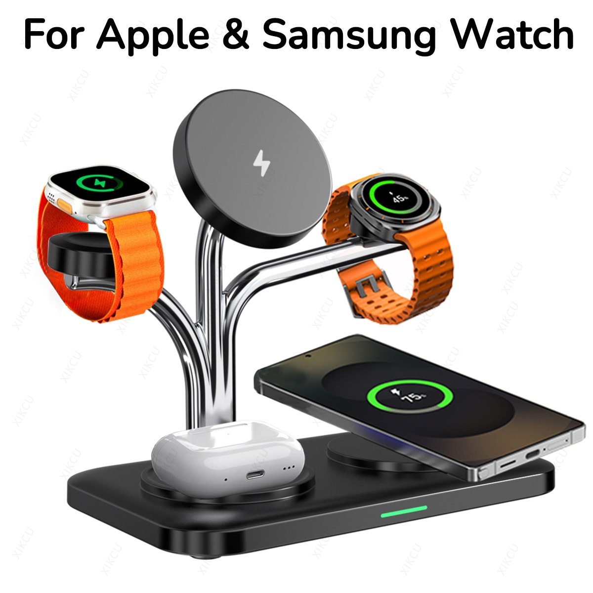 5 IN 1 Magnetic Wireless Charg - مراجعة Watch Charger Cable وسعره