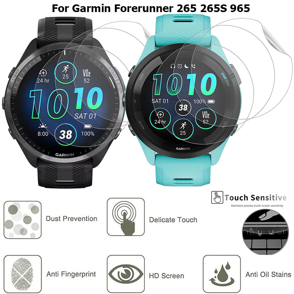 3Pcs Soft HD Hydrogel Protecti - مراجعة Garmin Smartwatch Accessories وسعره