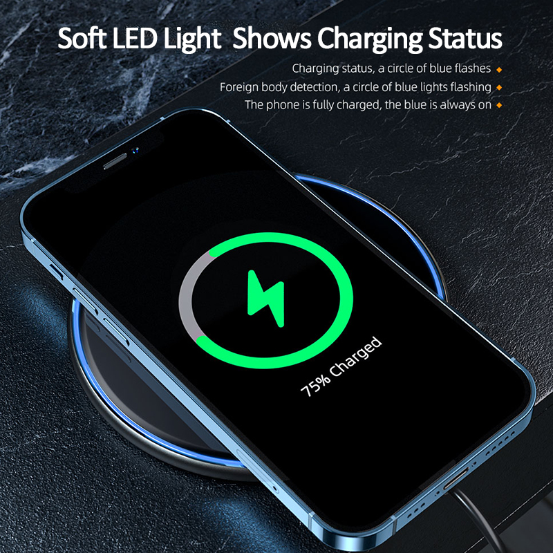 Essager 15W Fast Wireless Char - مراجعة Wireless Charger Watch وسعره