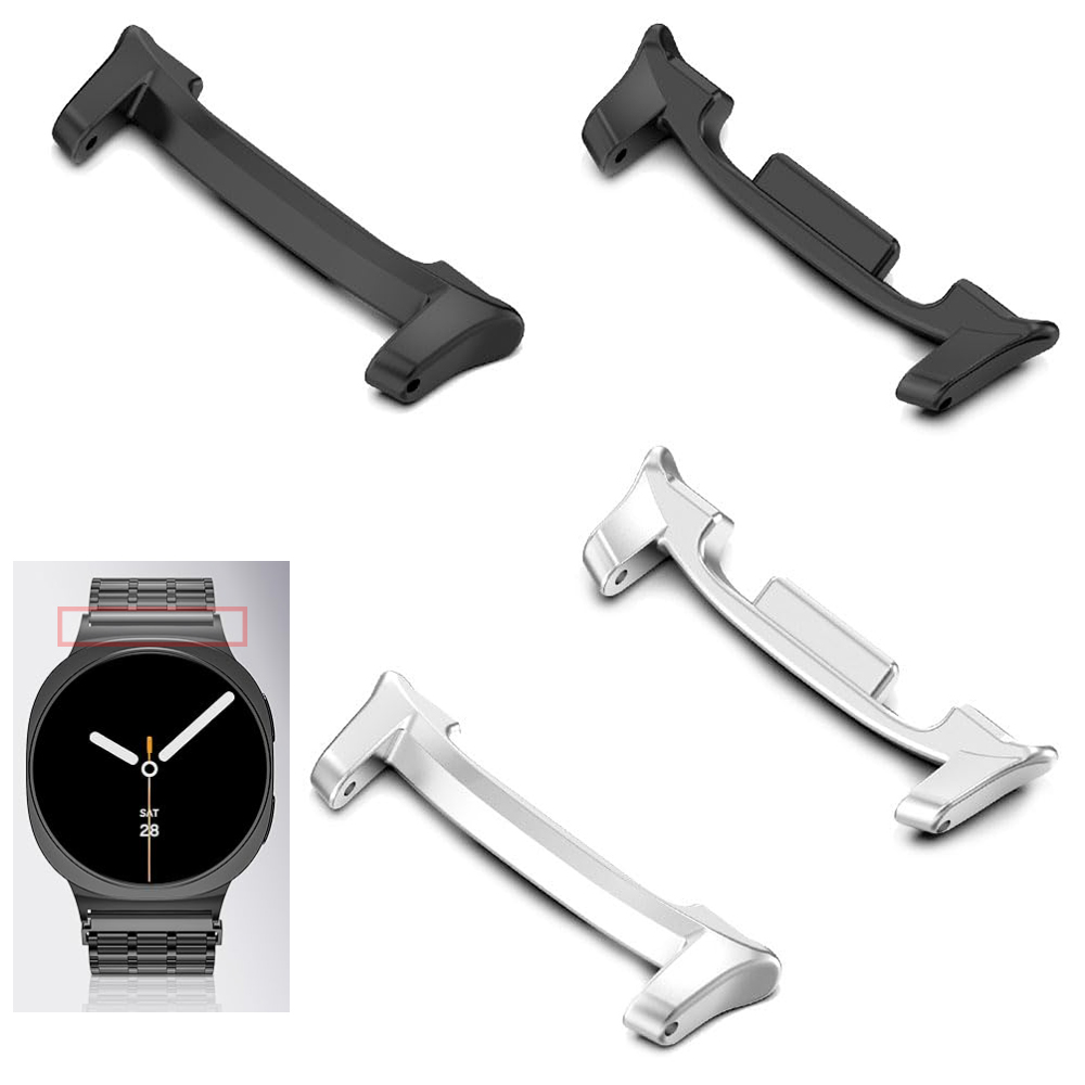 22mm WatchBand Connector for s - مراجعة Smartwatch Band Accessories وسعره
