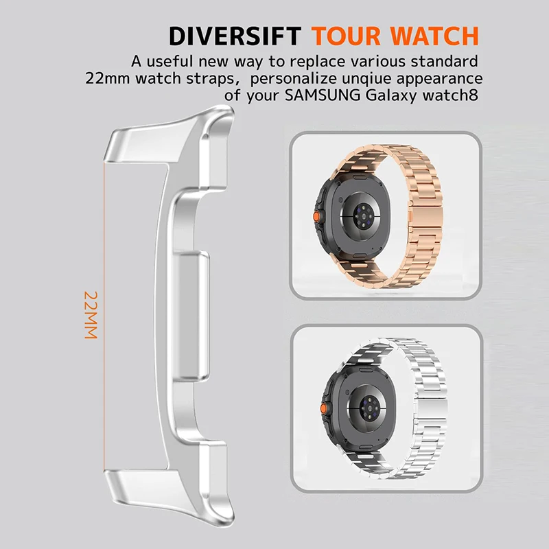 22mm WatchBand Connector for s - مراجعة Smartwatch Band Accessories وسعره