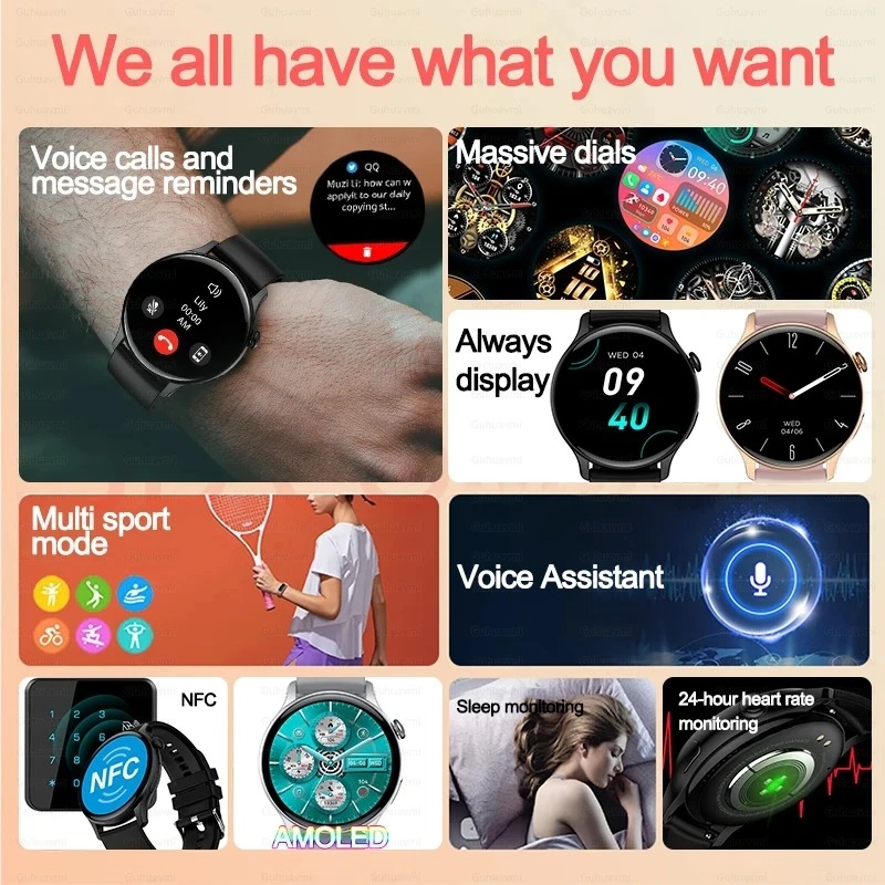 2026New Smart Watch Women Cust - مراجعة Smartwatch Face وسعره