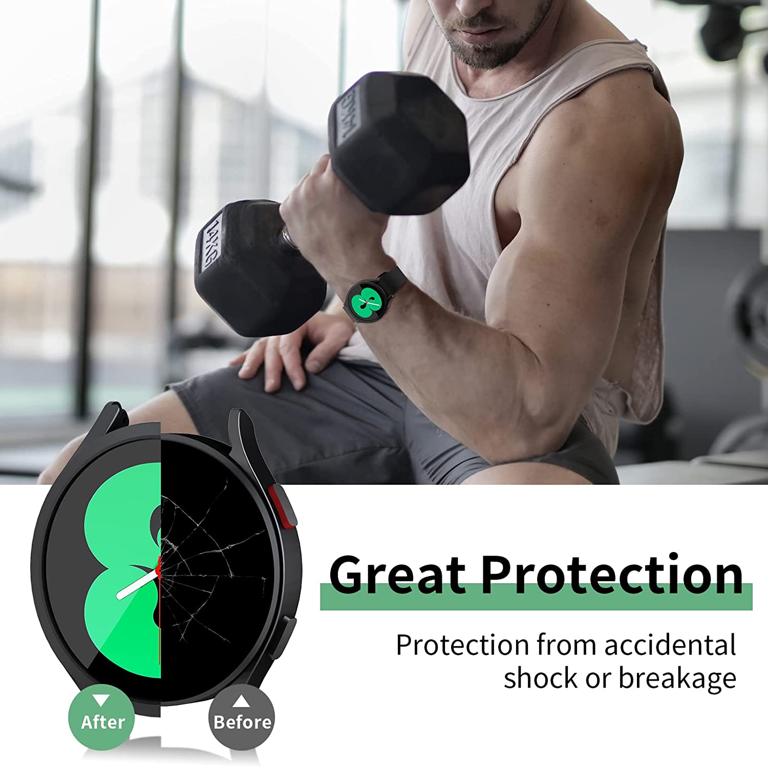 Watch Case for Samsung Galaxy  - مراجعة Accessories For Galaxy Watch 5 وسعره