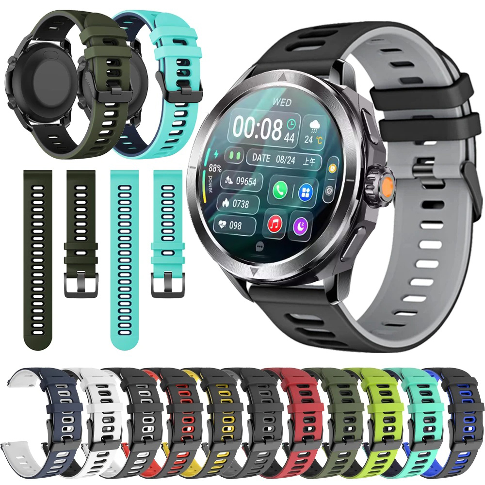 Sports Rubber Strap for Xiaomi - مراجعة Xiaomi Smartwatch S4 Accessories وسعره