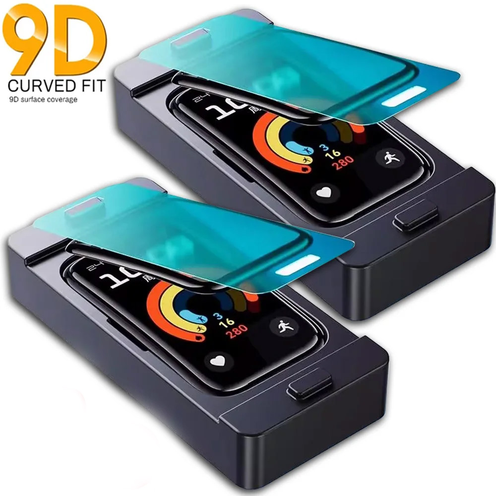 Flexible Screen Protectors for - مراجعة Smartwatch Band Accessories وسعره
