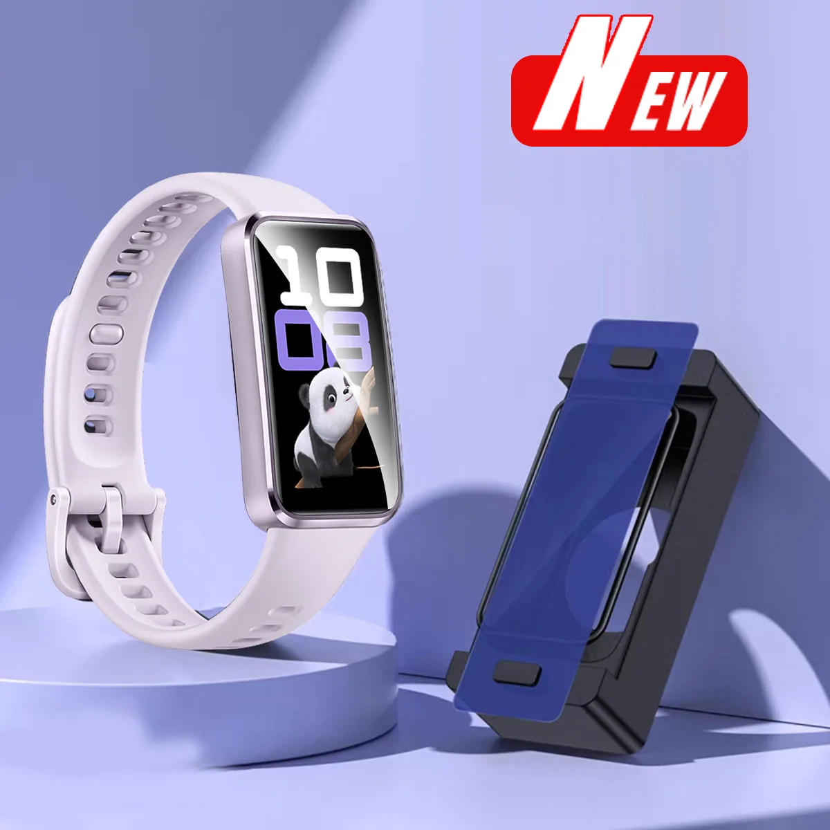 Flexible Screen Protectors for - مراجعة Smartwatch Band Accessories وسعره