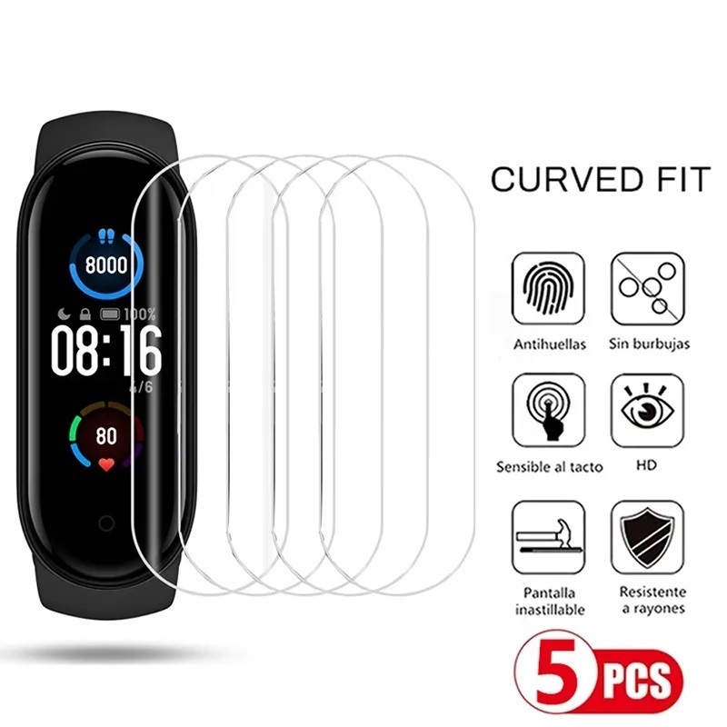 5Pcs Hydrogel Film for Xiaomi  - مراجعة Smartwatch Icon وسعره