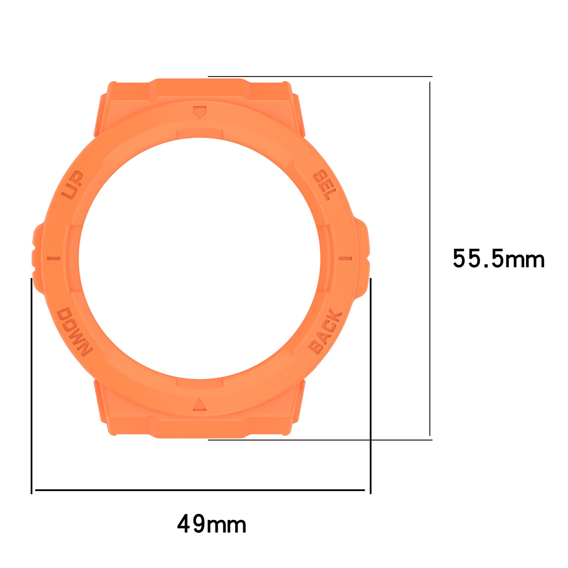 Silicone case For Amazfit Acti - مراجعة Amazfit Smartwatch Accessories وسعره
