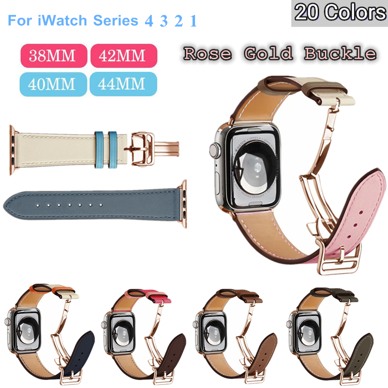 Rose Gold Buckle Strap For App - مراجعة Smartwatch Accessories Shop وسعره