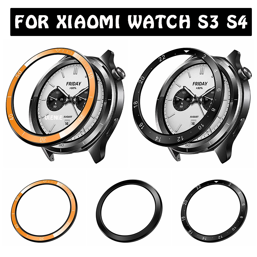 For Xiaomi Watch S4 S3 Bezel R - مراجعة Xiaomi Smartwatch S4 Accessories وسعره