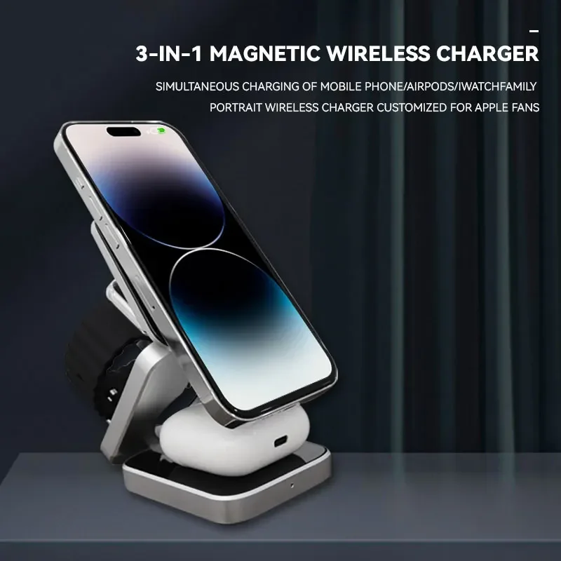 30W Magnetic Wireless Charger  - مراجعة Watch Charger Cable وسعره