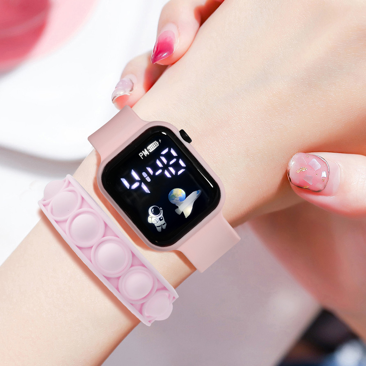 2PCS Children's Smart Watch Br - مراجعة Smartwatch Icon وسعره