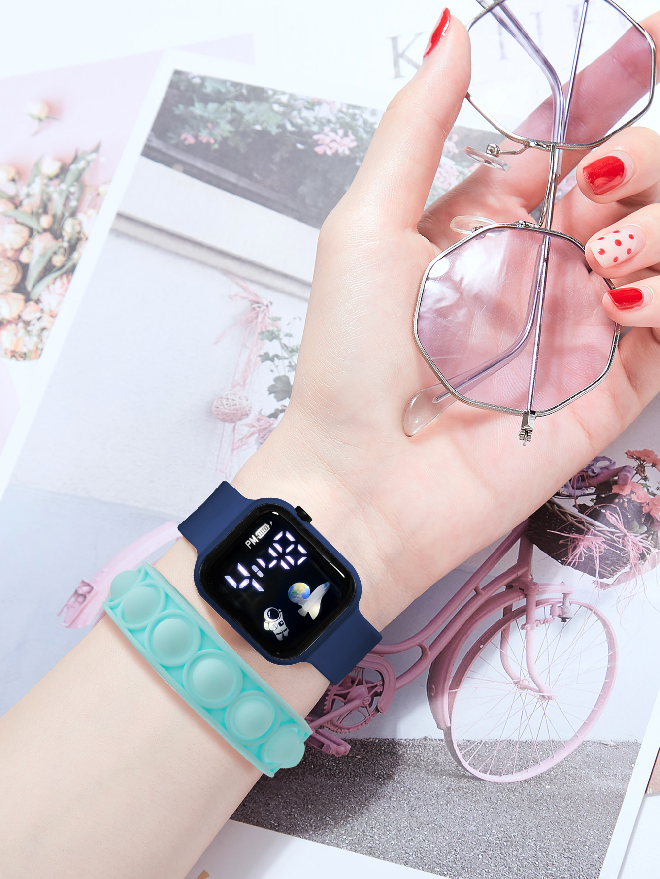 2PCS Children's Smart Watch Br - مراجعة Smartwatch Icon وسعره